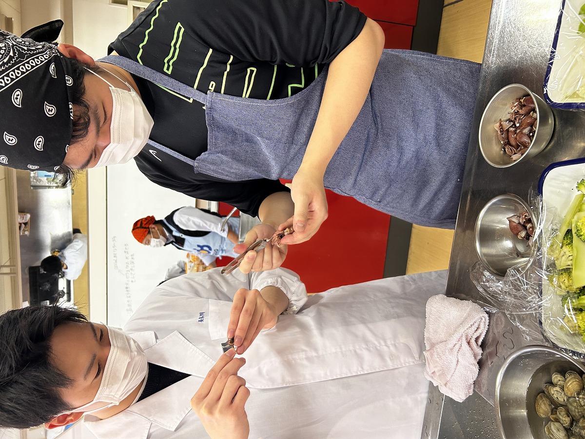 ほたるいか処理