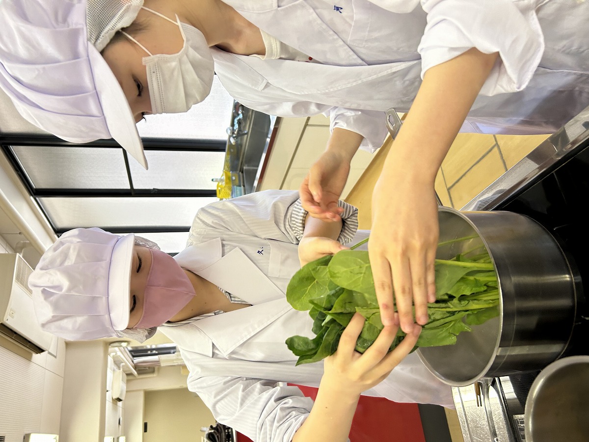 ほうれん草の白和え