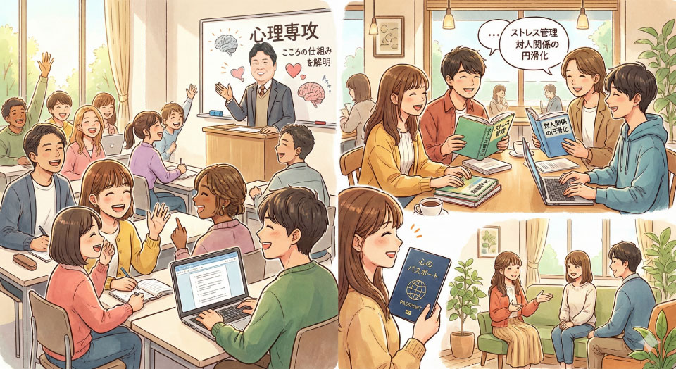 仏教や心理を学ぶ